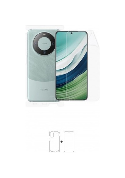 Huawei Mate 60 Ön, Arka Ve Yan 360 Derece Tam Kaplama Poliüretan Film