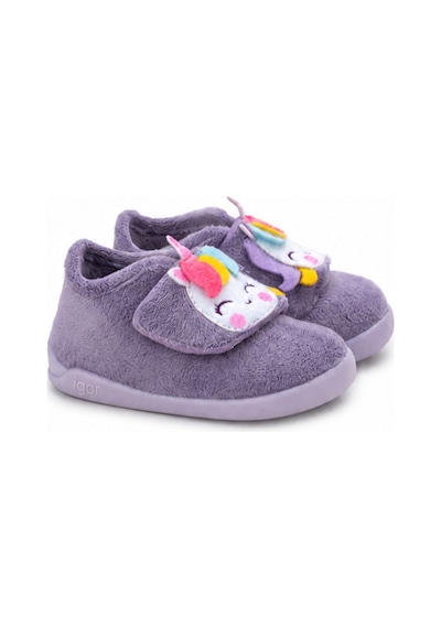 İgor Igor Homie Unicornio Kız Çocuk Panduf - Lila W10354-018