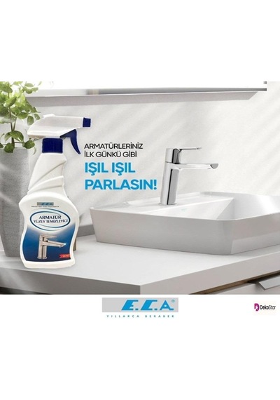 E.c.a. Batarya Musluk Armatür Yüzey Temizleme Parlatıcı Sprey 500 ML