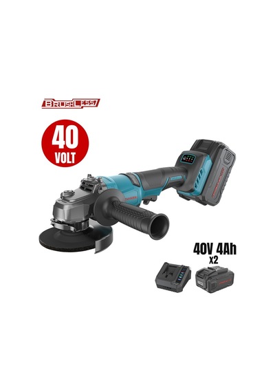 Kömürsüz Akülü Avuç Taşlama 150 Mm Li-ion 40v - K-catpower4432set-net