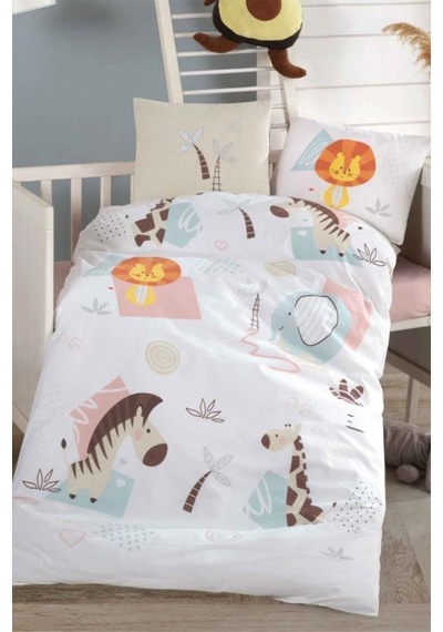 Clasy Bebek Nevresim Takımı Sweet Zuu Bej