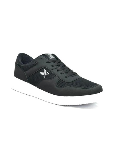 Luttoon 4027-24 Trend Fashion Sneakers Kadın Ayakkabı Siyah Beyaz Siyah