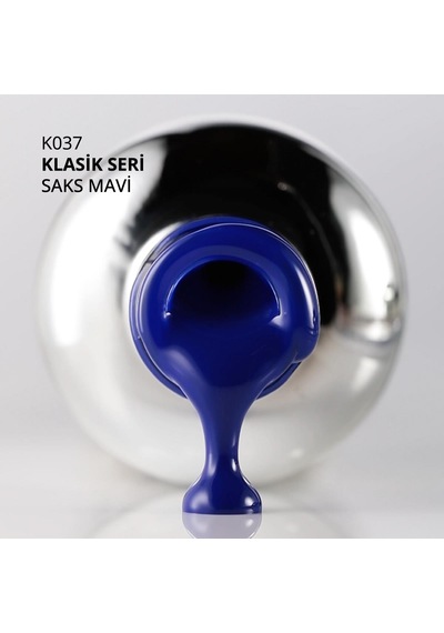 Kalıcı Oje K037,saks Mavi, 10 Ml
