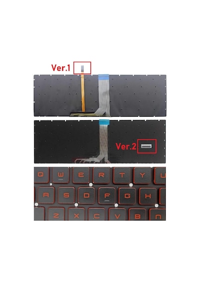 Msı Gs73vr-7rf Klavye V1 Işıklı Kırmızı
