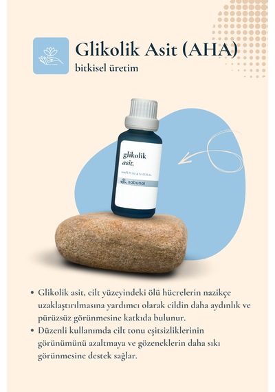 Glikolik Asit Aha 30 Ml - Leke Karşıtı, Cilt Tonu Dengeleyici Aha Serum