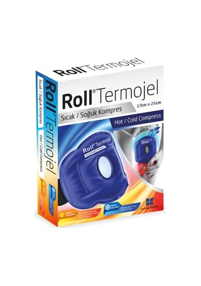 Roll Termojel Diz Bacak Sıcak Soğuk Kompres 17X25 Cm