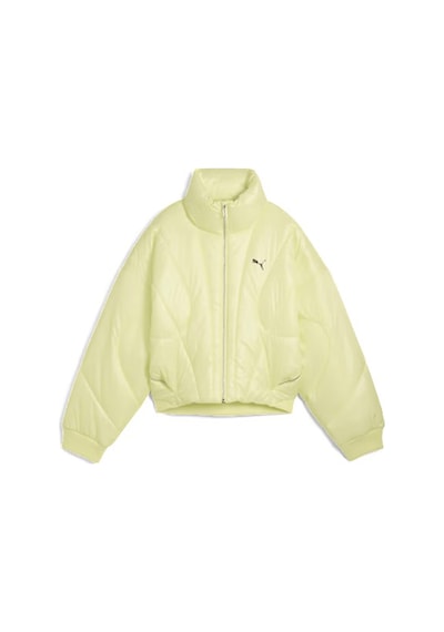 Puma Dare To Puffer Kadın Sarı Günlük Stil Mont 63217335 1767319 Sari
