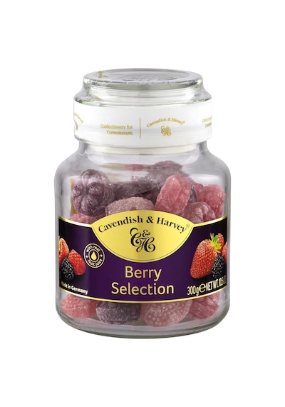 Cavendish & Harvey Karışık Orman Meyve Aromalı Şeker Cam 300 G