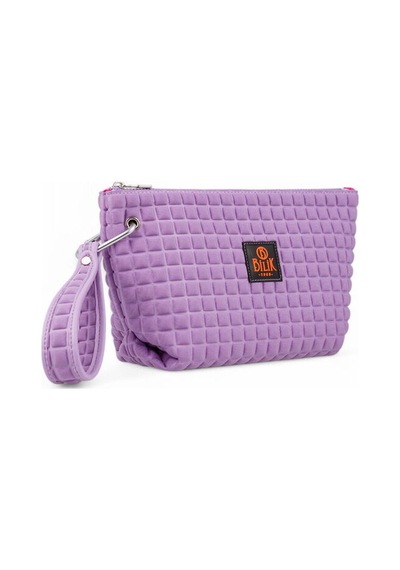 Bilik Deri Scuba Lila Kadın Portföy & Clutch Çanta Yeliz Lila