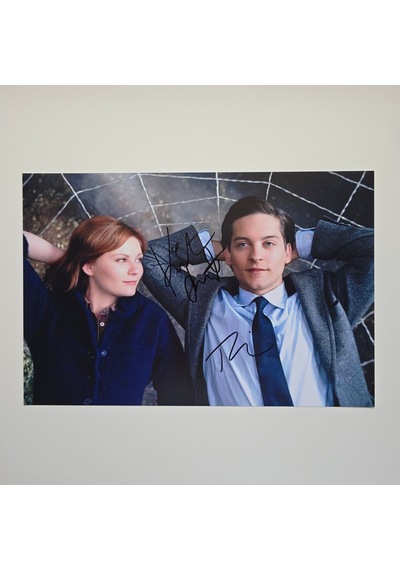 Tobey Maguire & Kirsten Dunst, Spider-man 20x30 Cm Boyutunda Isla