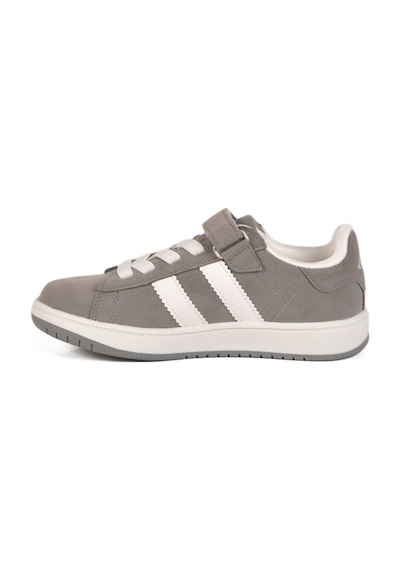 Gri Cırtlı Hafif Erkek Çocuk Sneaker Cooper F Gri