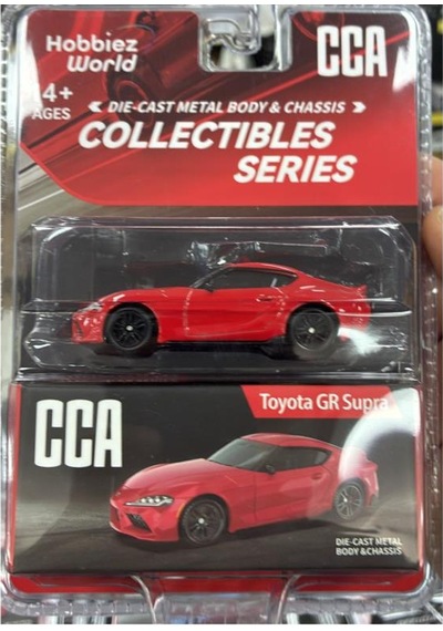 Cca Collectibles Series Toyota Gr Supra Kırmızı 1/64 Model Araba