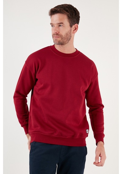 Buratti Erkek Sweat 5905255 Bordo Bordo