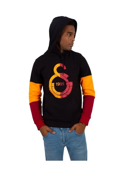 Galatasaray Lisanslı Büyük Armalı Sweatshirt + Ahşap Kutulu 001