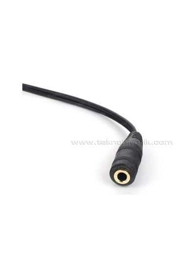 Dark 2X3.5Mm Stereo Erkek - 3.5Mm Stereo Dişi Y Kablo DK CB AUC02