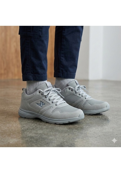 Xstep Unisex 36-47 Numara Arası Rahat Günlük Tekstil Spor Ayakkabı Buz