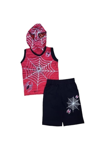Gigas Işıklı Örümcek Adam Şortlu Takım