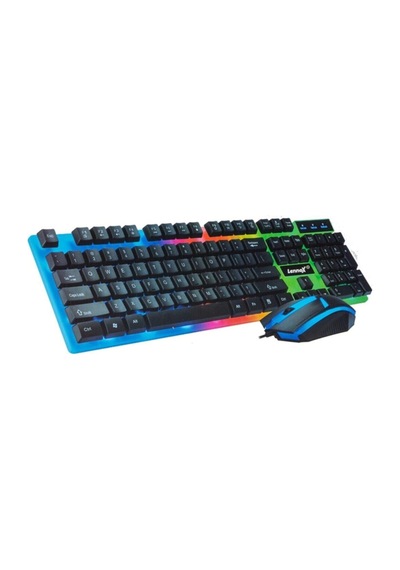 Pazarız Lennox Lx-815 Kablolu Gaming Oyuncu Klavye Mouse Set