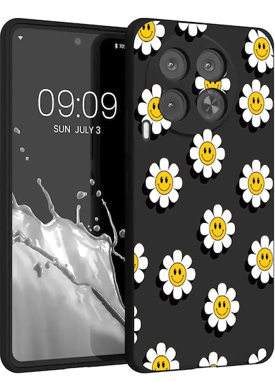 Tecno Spark 30 Pro İle Uyumlu Premier Kalite Özel Üretim Baskılı Silikon Telefon Kılıfı Bc 7 Siyah