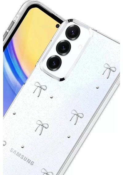 Durukar Samsung Galaxy Uyumlu S25 Fe Fiyonk Desenli Kapak - Desen 5