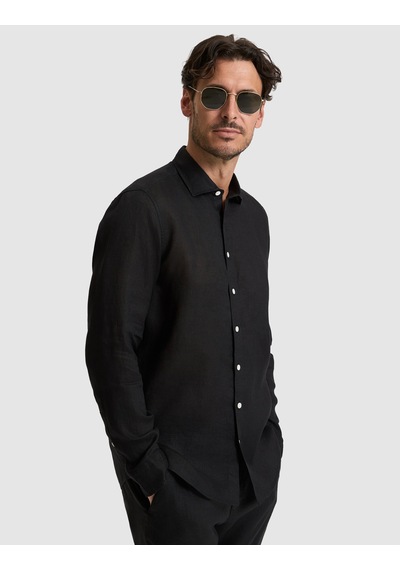 Pierre Cardin Erkek Siyah Gömlek Desenli 50320945-vr046