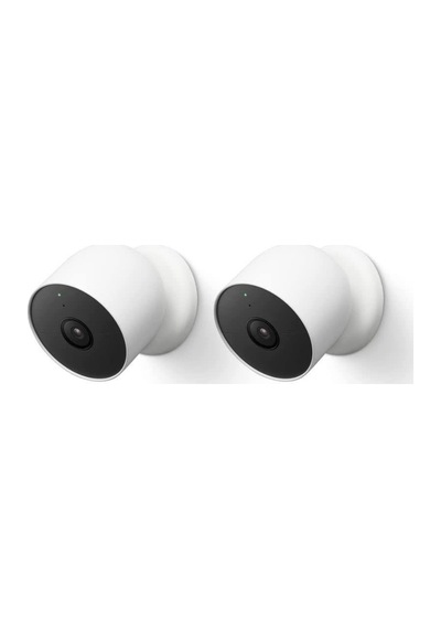 Google Nest Cam Dış Mekan Veya İç Mekan, Pil - 2. Nesil - 2 Adet 1'li Paket -123802