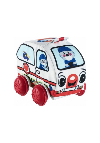 Molie Peluş Ambulans Bebek Oyuncağı Araba