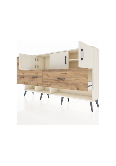 Arges Konsol 3 Raflı 5 Çekmeceli 3 Kapaklı 176x30x99 Aytaşı-aytaşı/çam Aytası/atlas Çam - Aytası Arges Konsol 3 Raflı 5 Çekmeceli 3 Kapaklı 176x30x99 Aytaşı-aytaşı/çam Aytası/atlas Çam - Aytası