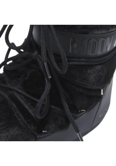 80d1409390-n001 Moon Boot Icon Low Faux Fur Siyah