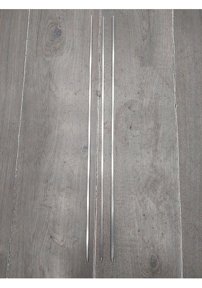 304 KALİTE PASLANMAZ KUZU ŞİŞ KÖŞELİ 5x5mm 6 ADET