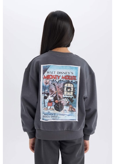 DeFacto Kız Çocuk Disney Mickey Mouse &Friends Oversize Geniş Kalıp Kapüşonlu Sırt Baskılı Sweatshirt D4378A824WNAR148 Antrasit DeFacto Kız Çocuk Disney Mickey Mouse &Friends Oversize Geniş Kalıp Kapüşonlu Sırt Baskılı Sweatshirt D4378A824WNAR148 Antrasit