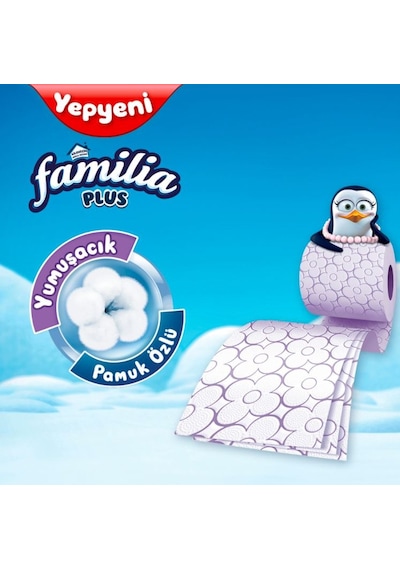 Familia Plus Parfümlü Tuvalet Kağıdı 3 x 32 Rulo
