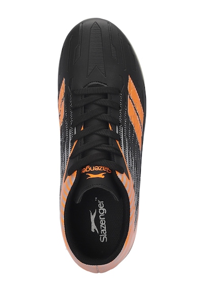 Slazenger CAMBLY KR Erkek Çocuk Halı Saha Siyah-Turuncu Futbol Ayakkabısı
