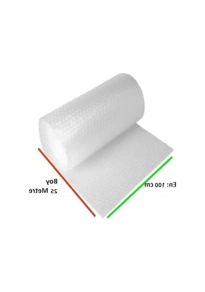 100cm X 25mt Balonlu Naylon, Üç Katlı Ambalaj Koruma