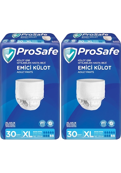 Prosafe Emici Külot Hasta Bezi XL 2 x 30'lu