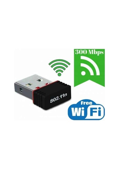 300 Mbps Mini Wi-Fi Kablosuz USB Nano