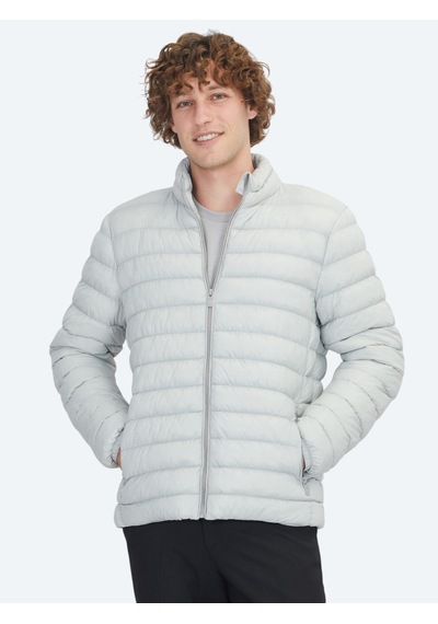 Kip Taş Regular Fit Dik Yaka Dokuma Mont