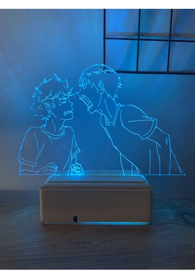 Kageyama & Hinata 16 Renk Gece Lambası