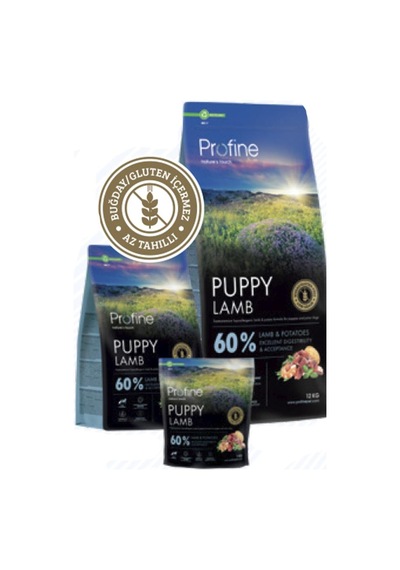 Profine Gluten Free Puppy Lamb Glutensiz Kuzu Etli Yavru Köpek Maması 12 KG