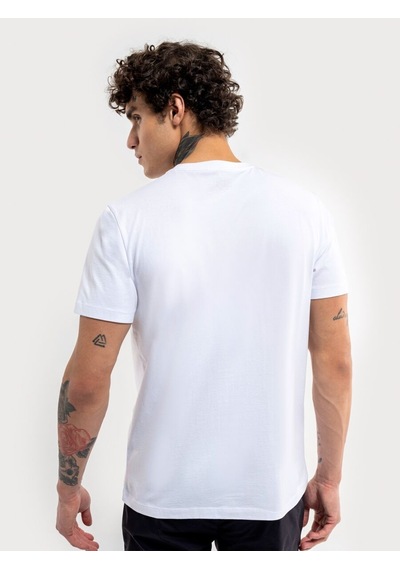 LOFT Regular Fit Erkek Tshirt K.kol Lf2035160 Q1.v1 Beyaz