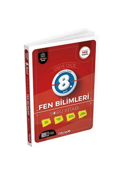 8. Sınıf Fen Soru Kitabı Video Çözümlü