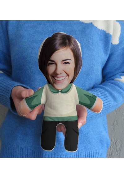 BK Gift Öğretmenler Günü Fotoğraflı Kadın Bebek Yastık-6
