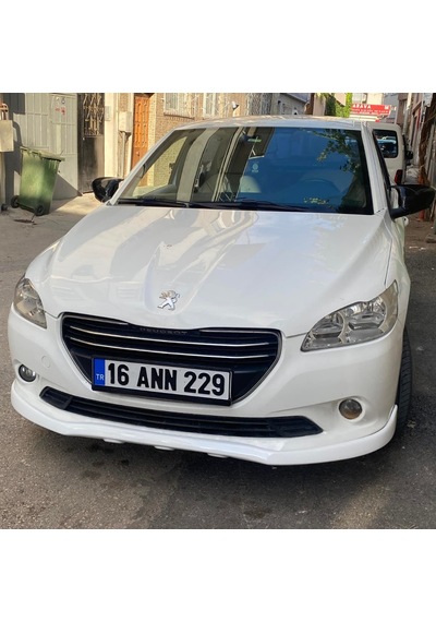Peugeot 301 2012-2019 Batman Yarasa Ayna Kapağı Piano Black Abs Plastik