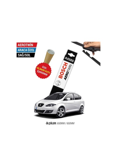 Bosch Aerotwin A958S Seat Altea Silecek Takımı (2009-2015)