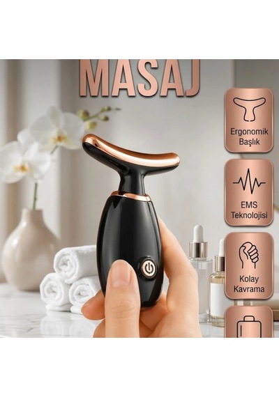 Ultrasonik Teknolojili Ev Tipi Profesyonel Cilt Bakım Masaj Cihazı