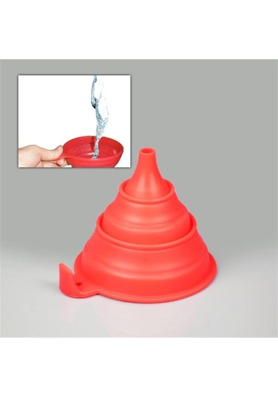 Silicone Folding Funnel Katlanır Huni Bx40