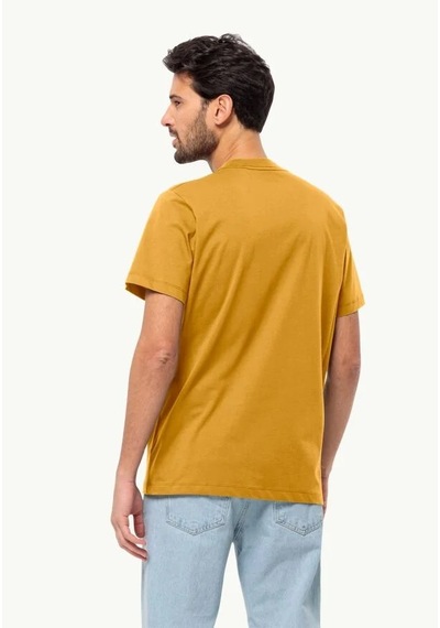 Jack Wolfskin Essential Erkek Outdoor Tişört Hardal Sarı