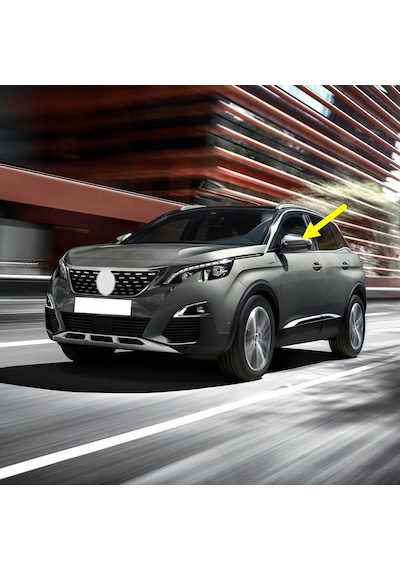 Peugeot 3008 2017-2020 Sol Dış Dikiz Aynası Üst Kapağı