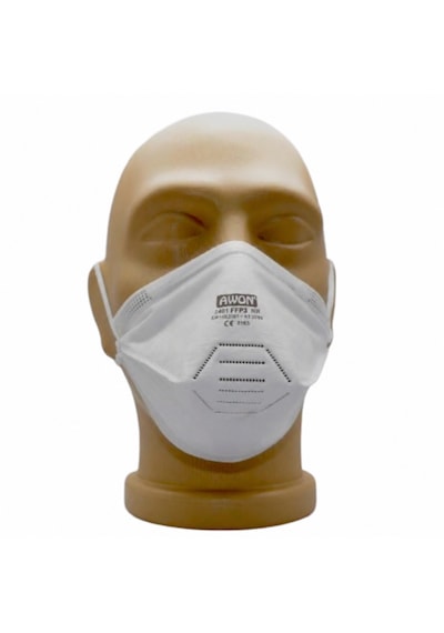 Maske Toz, Partikül,virüse Karşı Tam Koruma Düzey Ffp3 25 Li Paket