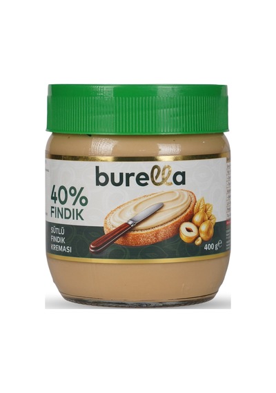 Burella Sütlü Fındık Kreması %40 400g